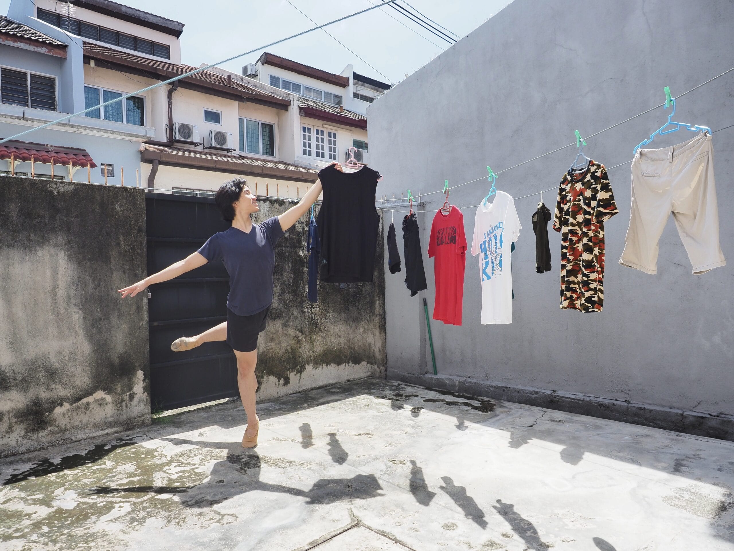 Dancing at home