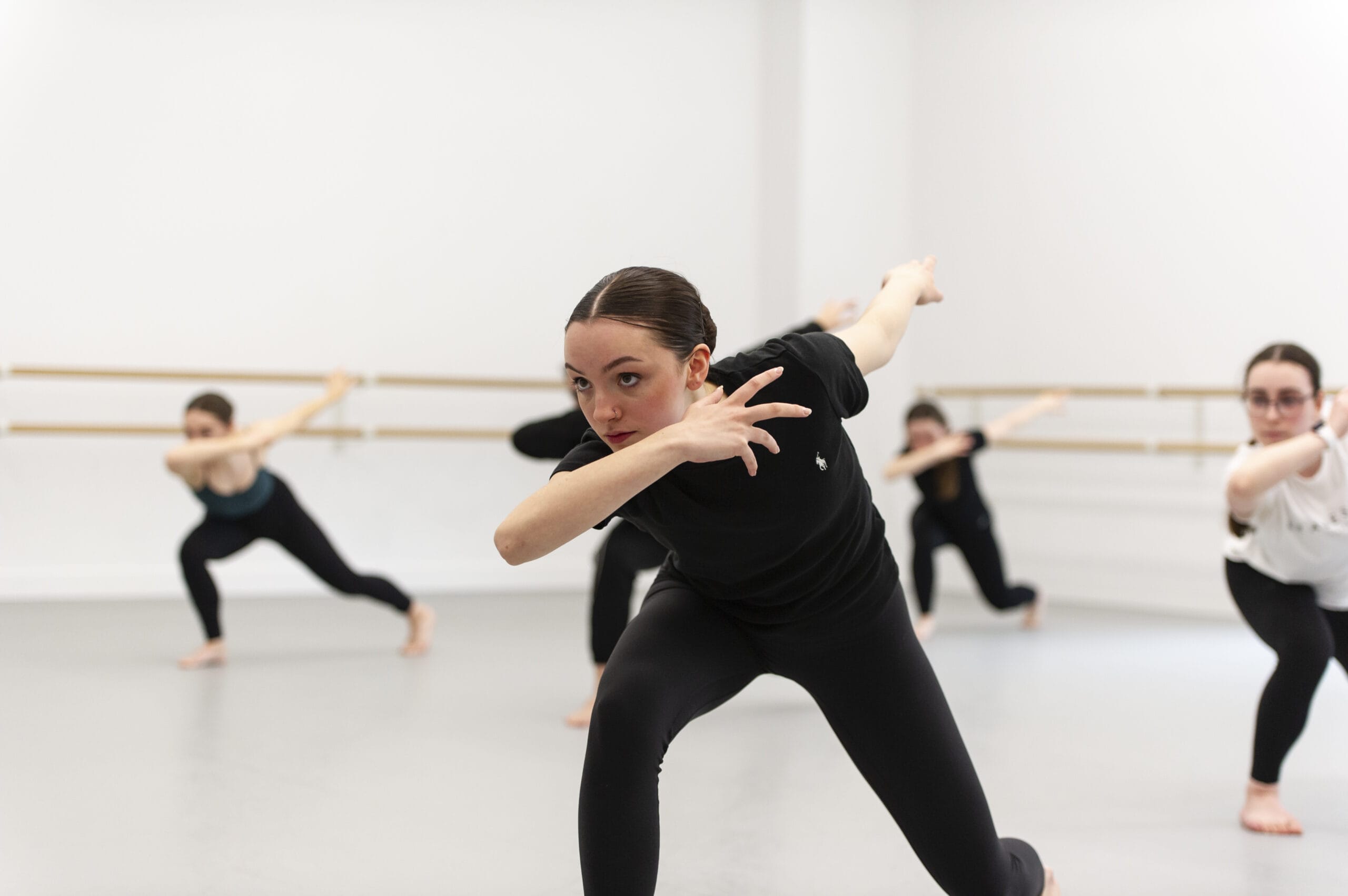 RAD dance of students learning contemporary