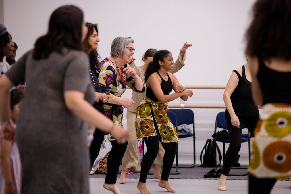 Community Day May 2022 RAD | Royal Academy of Dance the Battersea and Wandsworth community dancing at the RAD headquarters studio
