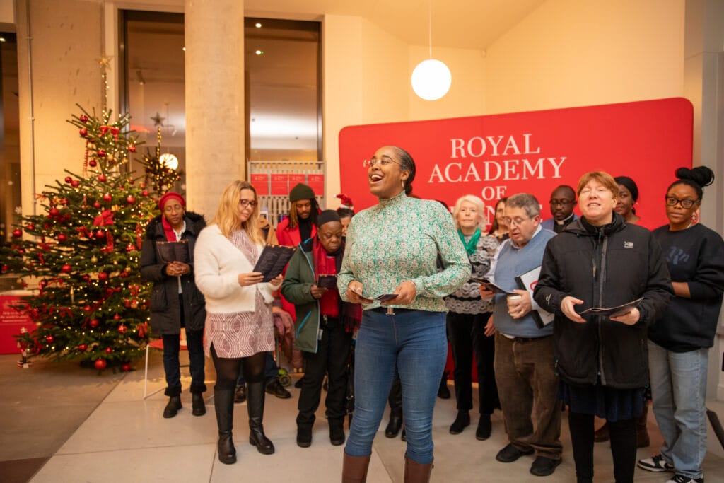 community-day-2022-singers | Royal Academy of Dance Christmas carol at RAD Community Day