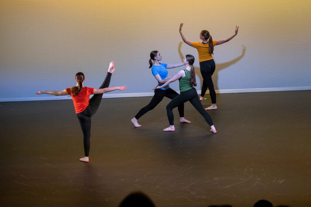 Community Day May 2022 RAD | Royal Academy of Dance students performing during RAD Community Day at the RAD headquarters Aud Jebson Studio Theatre