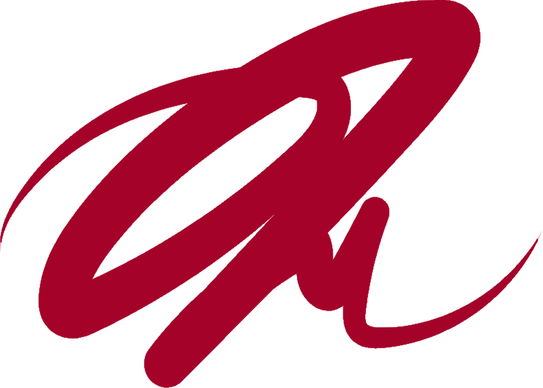 RAD maroon flourish