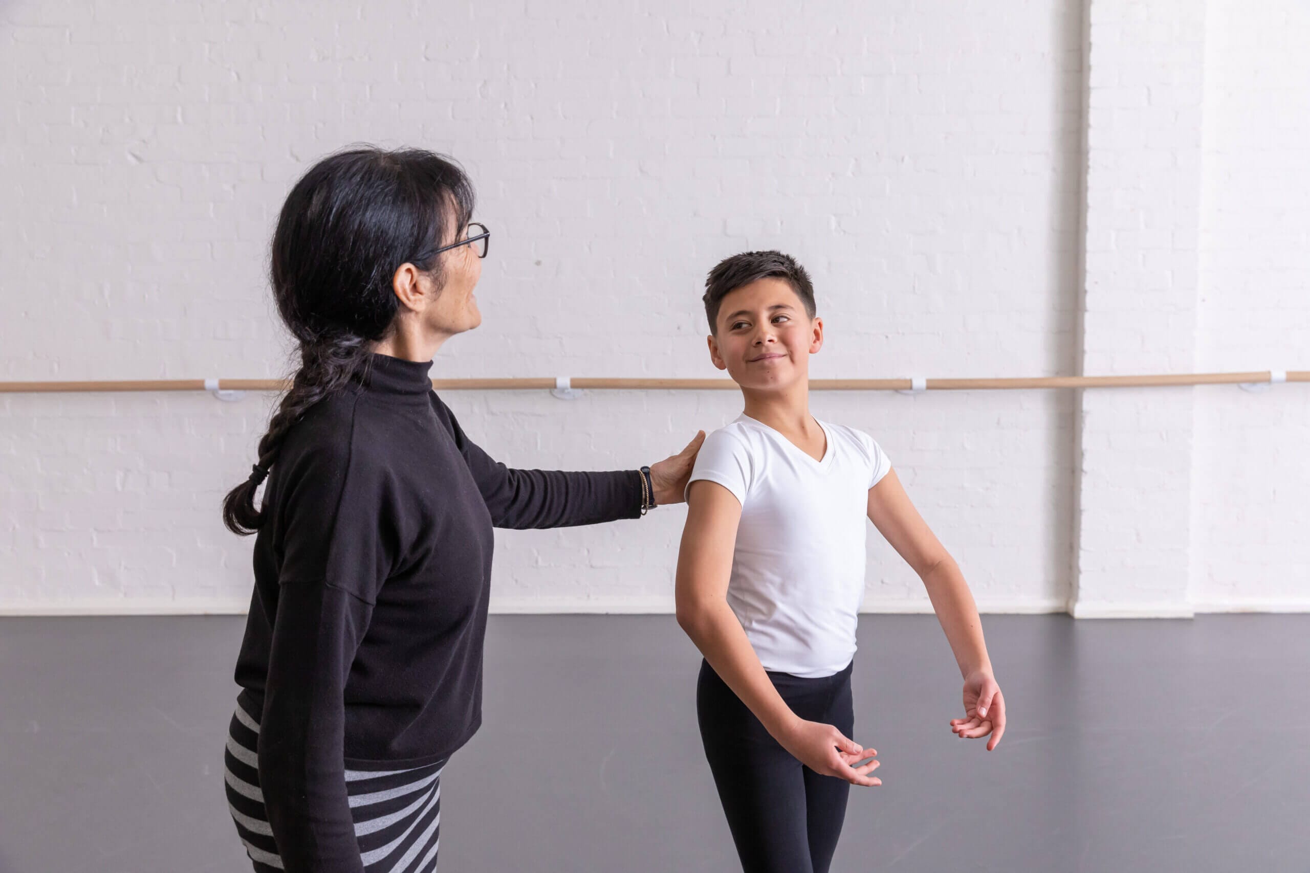 RAD registered teacher card 2 | Royal Academy of Dance RAD registered teacher teaching a student