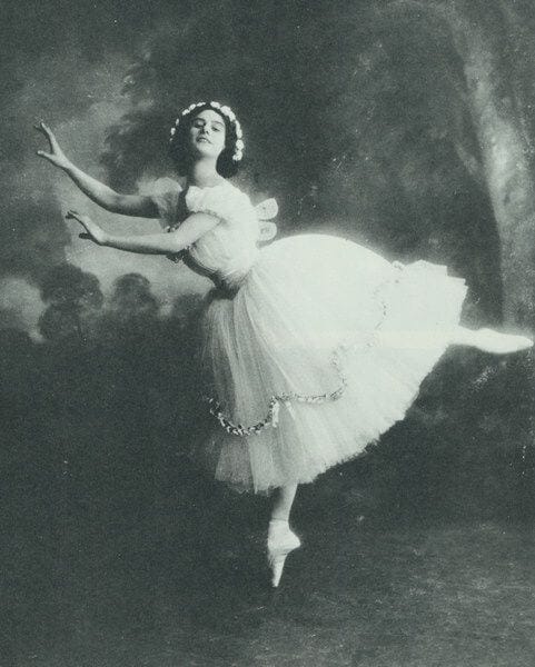 les-sylphides-anna-pavlova-1909 | Royal Academy of Dance
