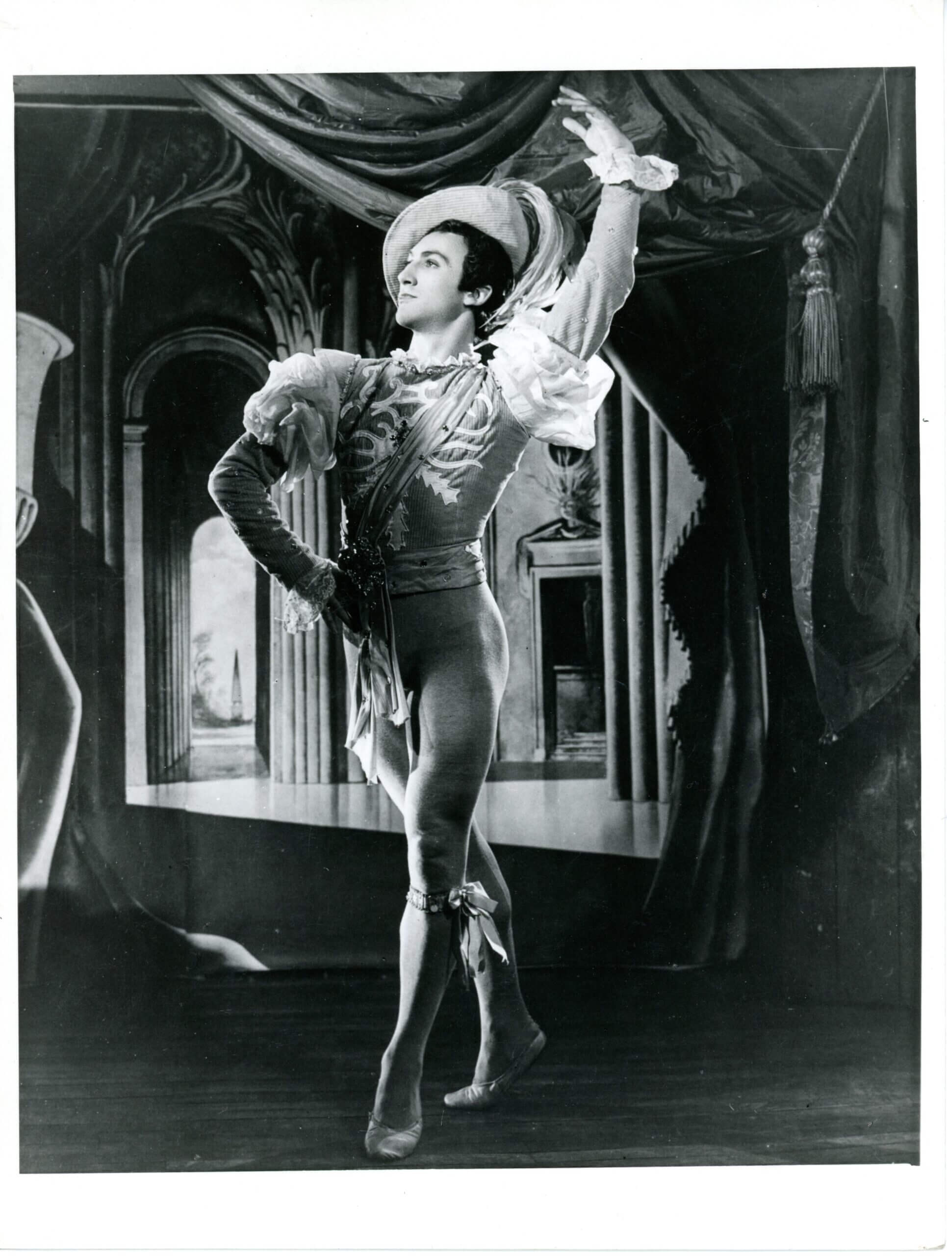 John HartCinderella1949 | Royal Academy of Dance Dance scholarship recipient John Hart in a 1949 production of Cinderella
