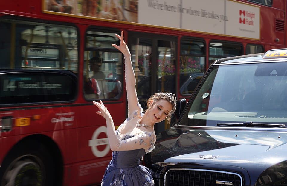 Dancer with bus | Royal Academy of Dance