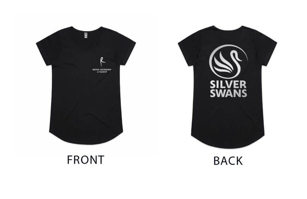 Silver Swan T Shirt copy 2 | Royal Academy of Dance